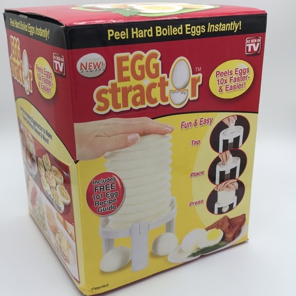 EggStractor device for peeling hard-boiled eggs - Picture 2 of 4